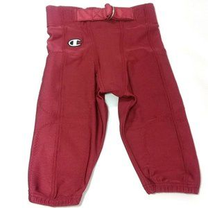 NEW Champion Huddle Youth Small Football Pant Tunnel Elastic Waist with Belt